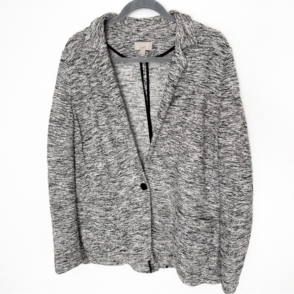 LOFT Knit Blazer 14